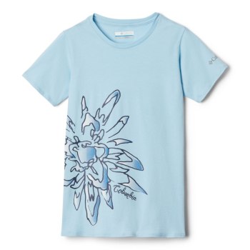 Columbia T-Shirt Meisjes, Peak Point Blauw, 34WRVMNPF